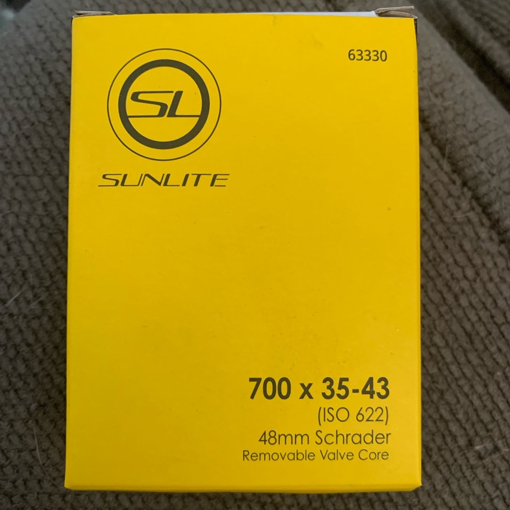 Sunlite 700 x 35-43 Bike Tube
